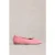 White Stuff Cheri Leather Ballerina Pump Mid Pink
