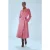 LK Bennett Frances Maxi Wrap Coat Pink