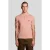 Lyle & Scott regular polo fijn gebreid roze