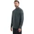 No Excess Pullover half zip mix match knit dark steel
