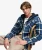 Borg Gevoerd Overshirt Met Capuchon Blue