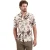 No Excess Shirt short sleeve allover printed coral