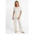 Ted Baker Meadow Jersey Traditional Pj Set Antique White Marl