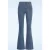 Dora katoenen flared jeans in gewassen middenblauw