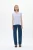 Mouwloos shirt Relaxed fit Blue / White blue white