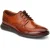 Base London Flight 25 Leren Herenbrandschoenen In Verbrande Tan Kleur