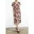 French Connection Elyse S/s Tea Dress Cream Multi