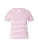 QS Shirt  orchidee / wit