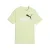 PUMA Shirt ‘Essentials Colour No.1’  lichtgroen / zwart / wit
