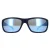 Arnette Rechthoekige Heren Mat Blauw Donkergrijs Spiegeld Waterblauw Zonnebril