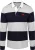 McGregor Rugbyshirt Streep Navy Grijs