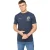 Crosshatch Heren Morville Katoenen T-Shirt (Navy)