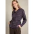 LOLALIZA geruite blouse – bruin/blauw