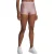 Under Armour Dames Ribbel Compressie Shorts (Roze)