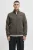 JACK & JONES PREMIUM sweatvest met textuur olijfgroen