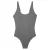 Wolford Dames/Dames Rib Gebreide Bodysuit (Rook)