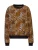 19V69 ITALIA Sweatshirt ‘Sinja Leo’  bruin / lichtbruin / zwart / wit