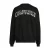 Lyle & Scott relaxed fit sweater met backprint – zwart