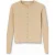 Geknopfde Slim Fit Geribbeld Brei Vest