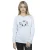 Disney Dames/Dames Classics Marie Face Pocket Sweatshirt (Sportgrijs)