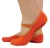 Set van 2 antislip yogasokken voor dames met bandjes – Oranje