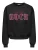 Only Onlolise L/s Print Ub Swt Sweater Black