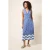 White Stuff Zoe Eco Vero Jersey Dress Blue Multi