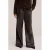 WE Fashion wide leg broek – bruin