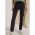 Mid Waist Broek met middelhoge taille en smalle pijpen in Slim Fit