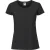 Fruit of the Loom Dames/Dames Iconic 190 T-Shirt (Zwart)