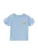s.Oliver Shirt  hemelsblauw / honing / groen / lichtoranje