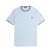 T-shirt met dubbel contrasterend biesje Fred Perry