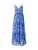 ONLY Zomerjurk ‘ONLVIKKI’  blauw / lichtgrijs / wit