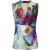 Mouwloze top met V-hals en artistieke print