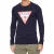 Guess Heren T-Shirt met lange mouwen (Marine)