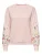 ONLY Sweatshirt ‘ONLBrooke’  spar / lichtgroen / rosa / bloedrood