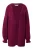 Studio Untold Gebreid vest  roodviolet