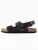 Bayton Sandaal  smoky blue / zwart