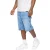 Crosshatch Heren Teleman Denim Shorts (Lichte Wassing)