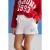Jerseyshort met trekkoord en zakken