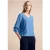 Street One Dames Blouse met smokdetail in Blauw