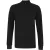 Asquith & Fox Heren Klassieke Pasvorm Poloshirt met lange mouwen (Zwart)