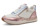 Tamaris Sneakers met sleehak Almina , vrijetijdsschoen, lage schoen, veterschoen in smalle vorm