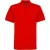 Asquith & Fox Heren Poloshirt met korte mouwen Prestatiemengsel (Rood)