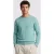 GANT Slub Cotton Linen C-neck Ocean Green Melange