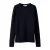 NAME IT KIDS rechtvallende longsleeve met glitters – donkerblauw