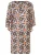 Ana Alcazar Jurk ‘Dhara’  beige / blauw / antraciet / oranje