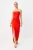 TRENDYOLMİLLA Dames Rood Effen Maxi Mouwloos Diploma-uitreiking / Gala Recht Avond & Gala Jurk