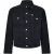 Hugo Mann Dex Denim Borstzak Slim Trucker Jas (Donkerblauw)