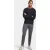 No Label York Flannel Wool-stretch Grey